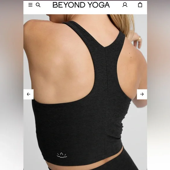 Beyond Yoga Spacedye Refocus Cropped Tank (size XS) - Picture 2 of 5